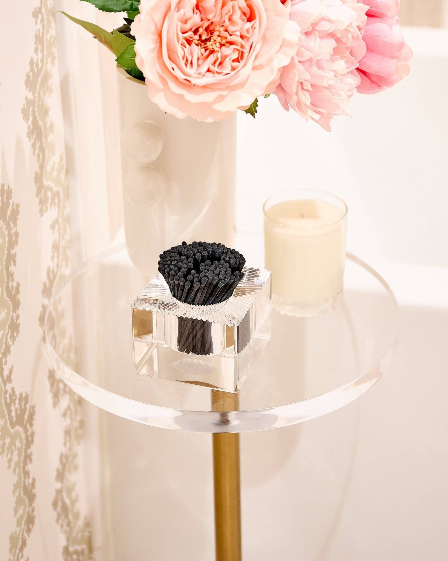 Square Match Striker | Black Matches