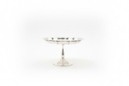 Silver Plated Pedestal Bowl