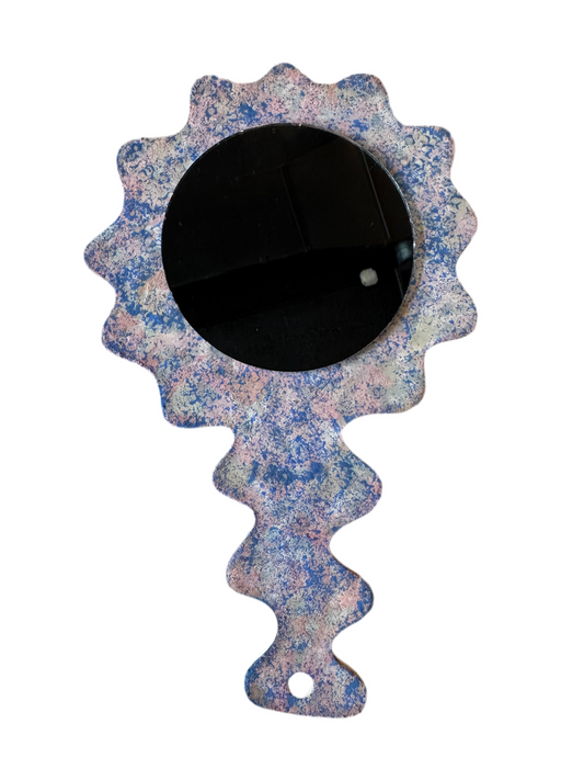 Ceramic Squiggle mirror
