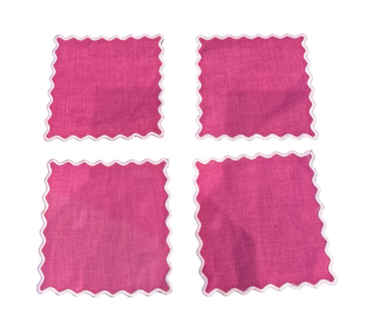 Squiggle Cocktail Napkins