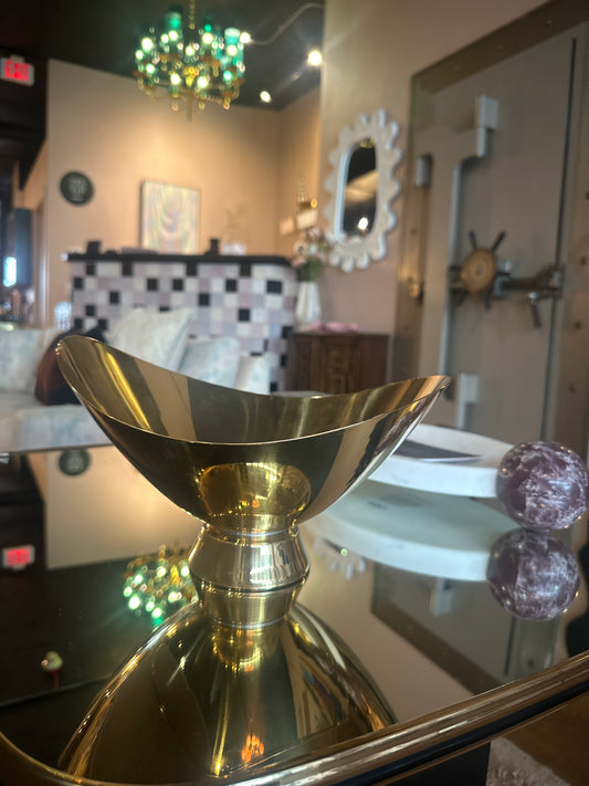 Vintage Brass Bowl