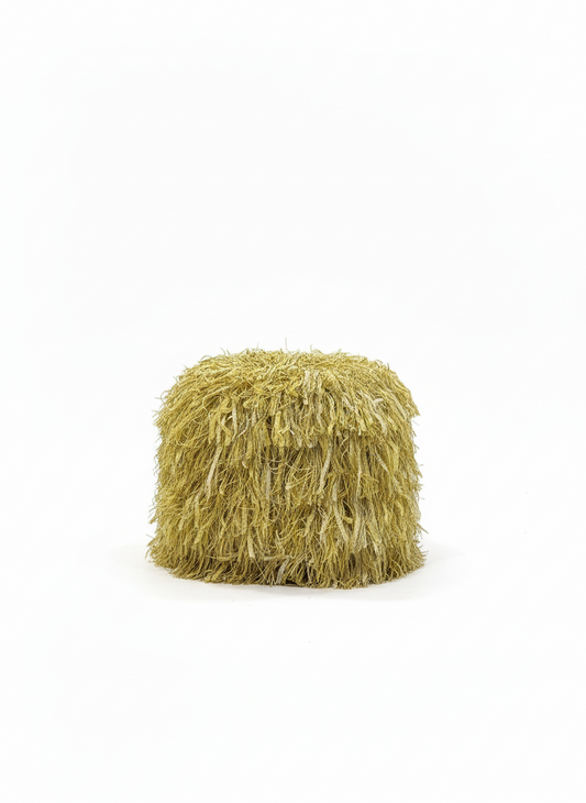 ARH Green Ribbon Fringe Tissue Box