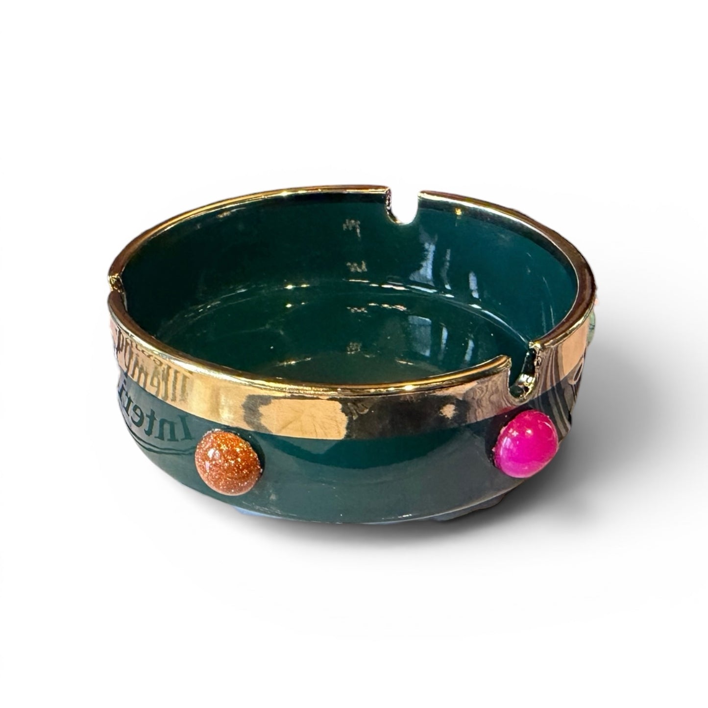 The Vault Creative P. Grunsfeld Stoner Tray with artistic design, featuring a rectangular shape and decorative details.