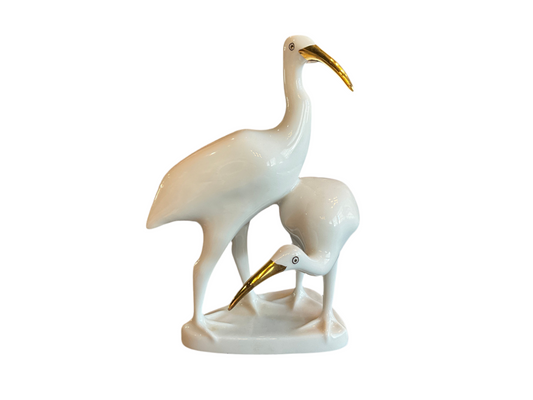 Vintage Gilt Bird Statue
