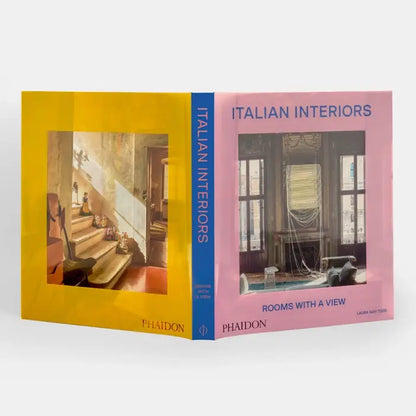 Interior view of Italian-inspired rooms from the book Italian Interiors: Rooms With A View, published by Phaidon.