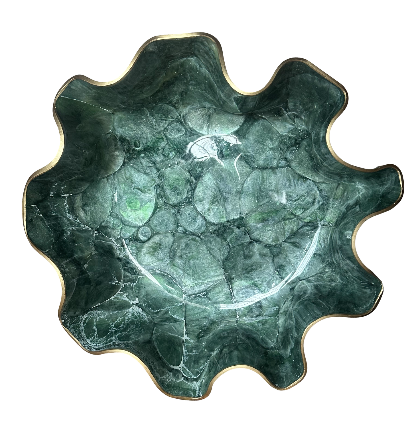 Big Gem Stone Resin bowl