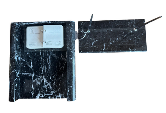3 Piece Marble Desk Set