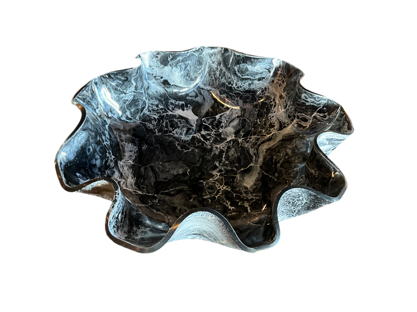 Big Gem Stone Resin bowl
