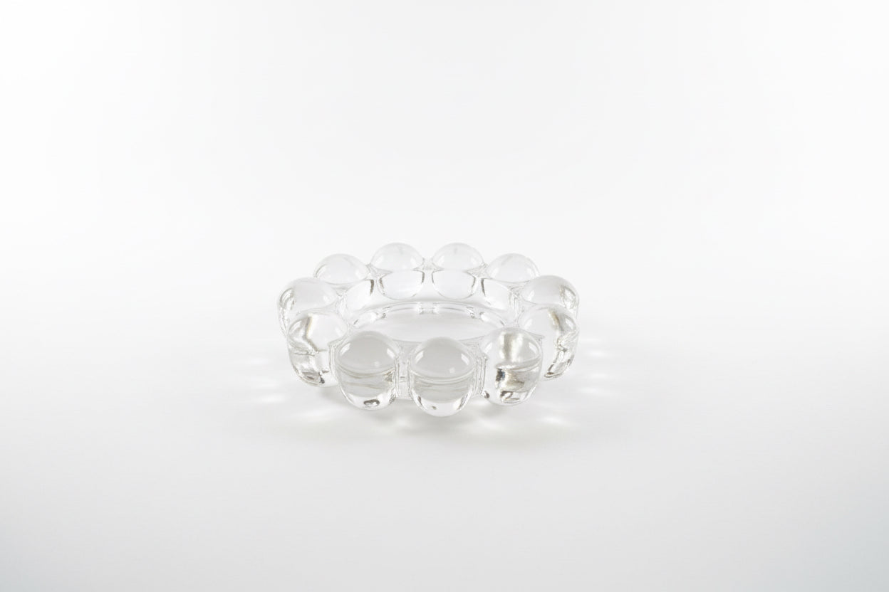 Clear Vintage Bubble Ashtray