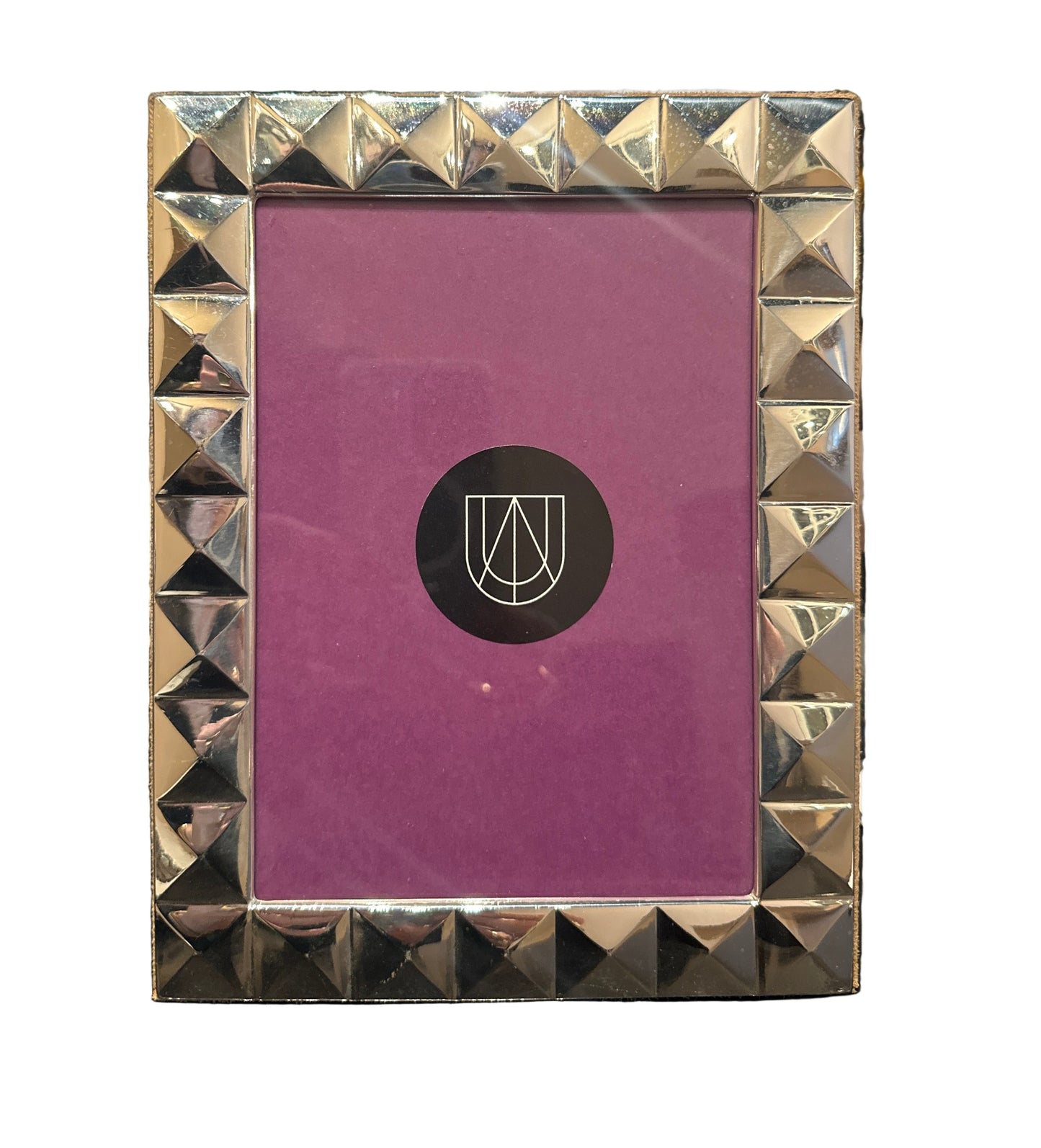 Silver Studded Picture Frame