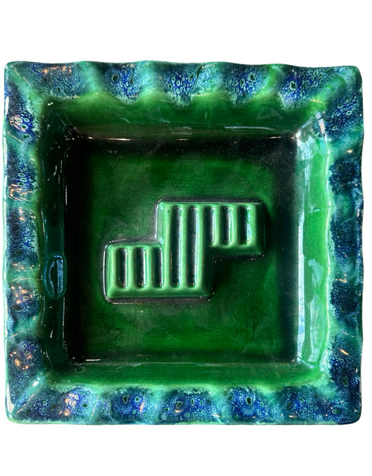 Square Midcentury Ashtray