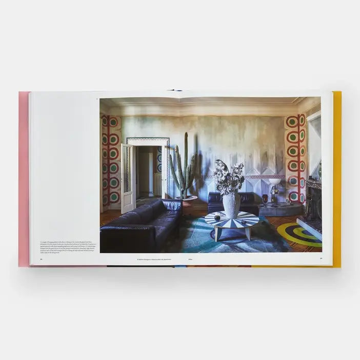 Interior room with a view, showcasing Italian-style decor, from the book Italian Interiors: Rooms With A View by Phaidon.