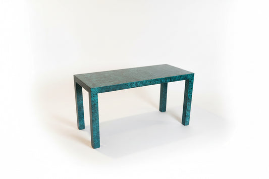Faux Malachite Console
