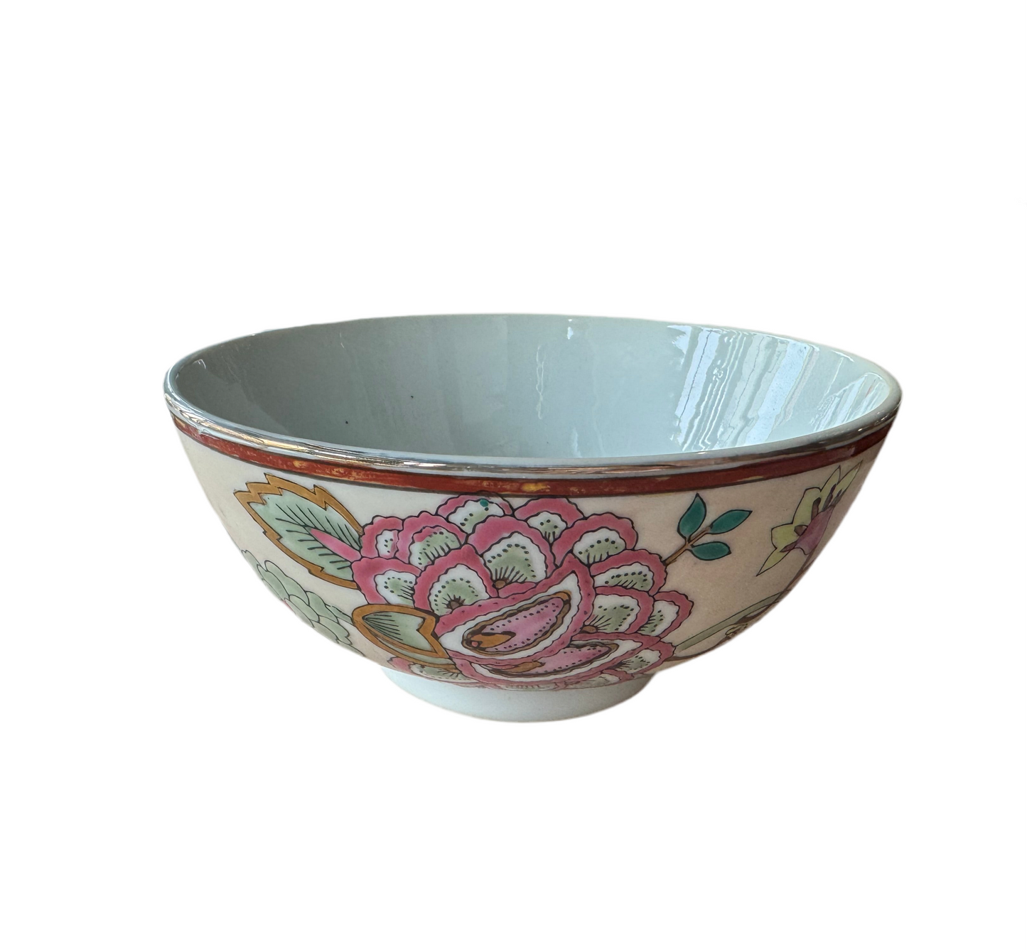 Asian painted bowl