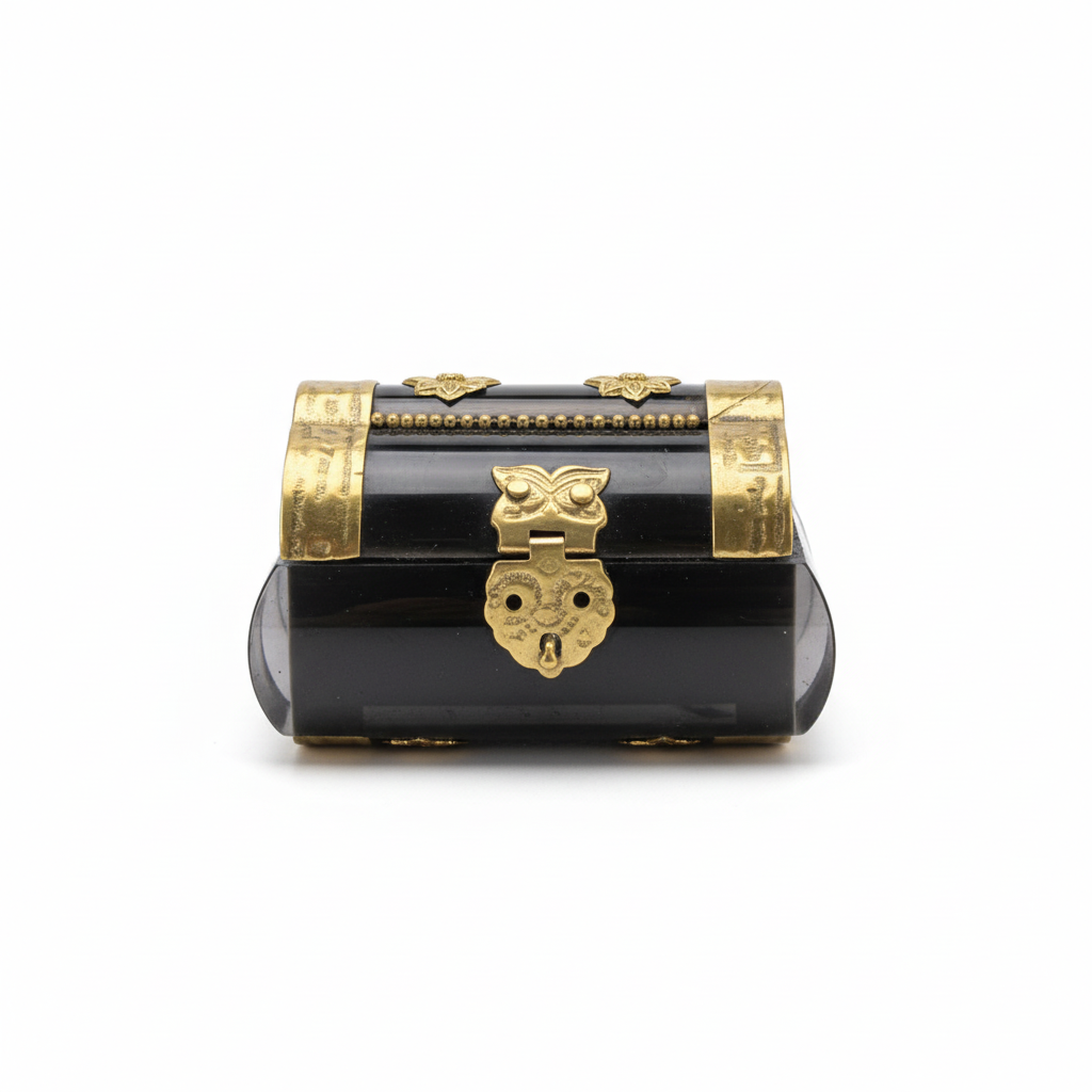 French Horn and Brass Box