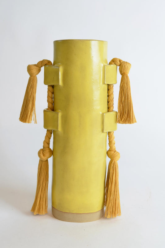 Karen Tinney Yellow Vase