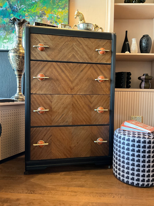 Deco Refinished Dresser