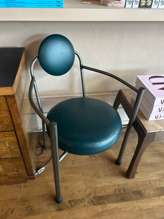 Pair of Post Mod Steel Chairs