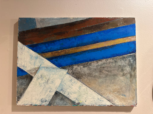 Blue Stripe Abstract