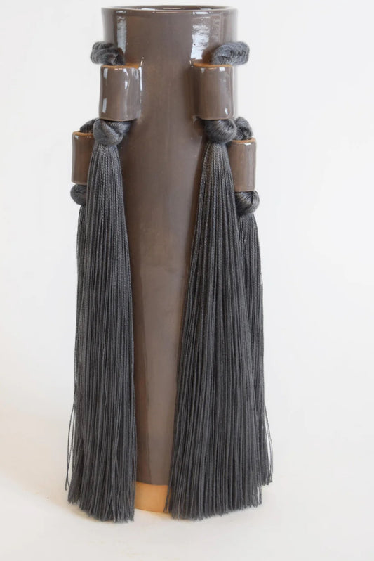 Karen Tinney Charcoal Vase