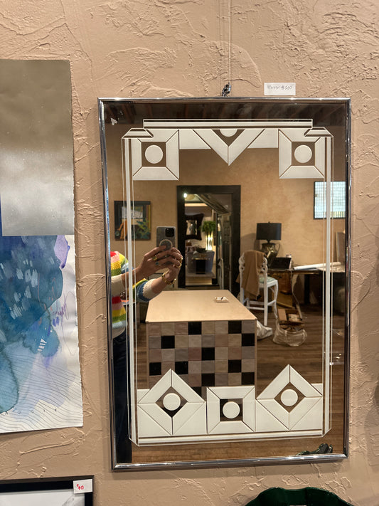 Deco style mirror