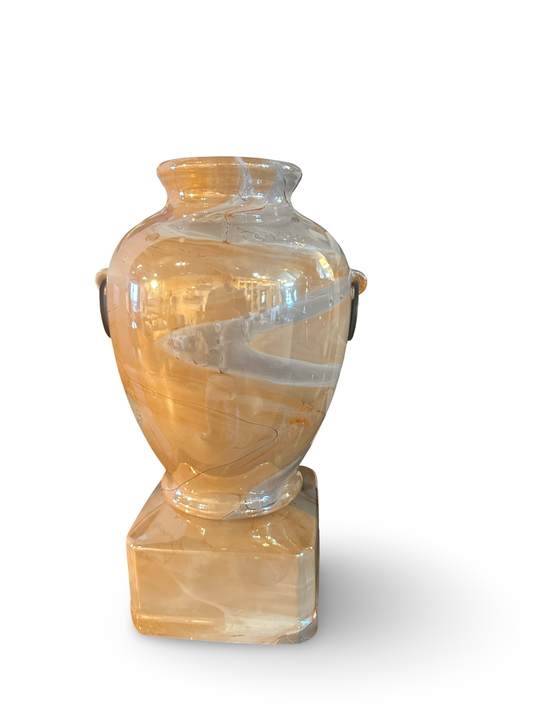 Hand Painted Ceramic Amphora