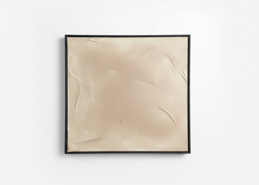 Glossy sand painting by The Vault Creative featuring shimmering, textured sand art with rich, earthy tones.