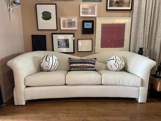 Custom Boucle Sofa