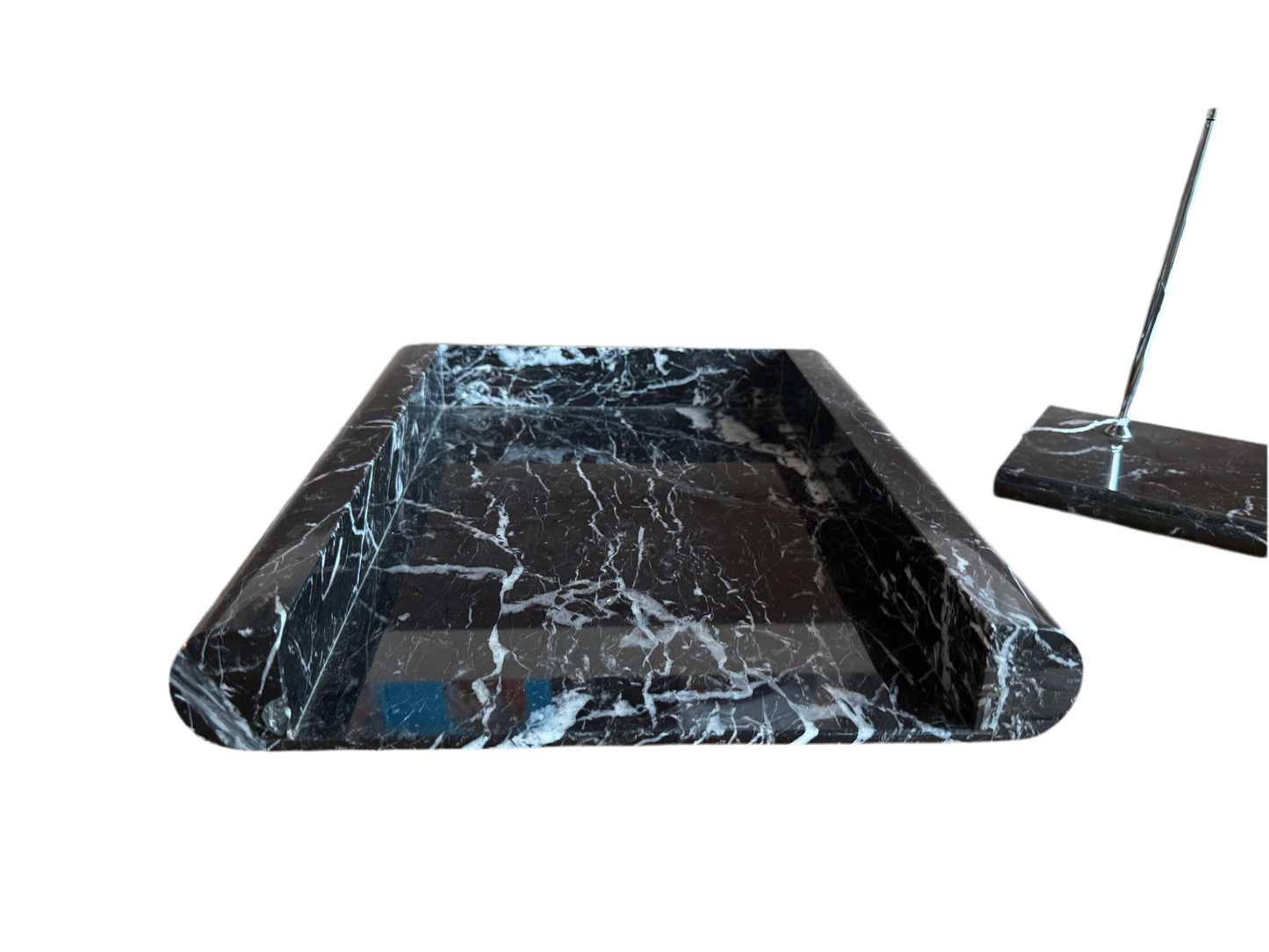 3 Piece Marble Desk Set