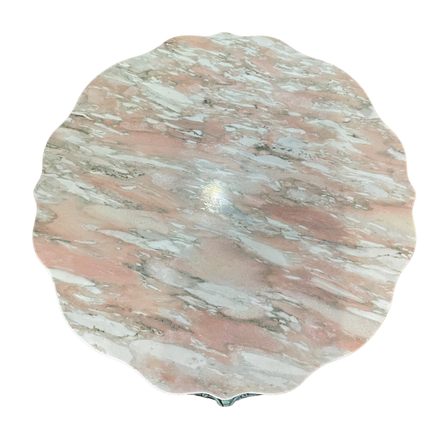 Pink Marble Coffee Table