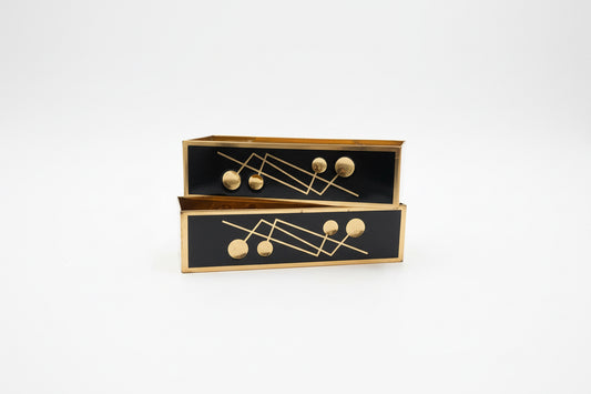 French Brass Planters