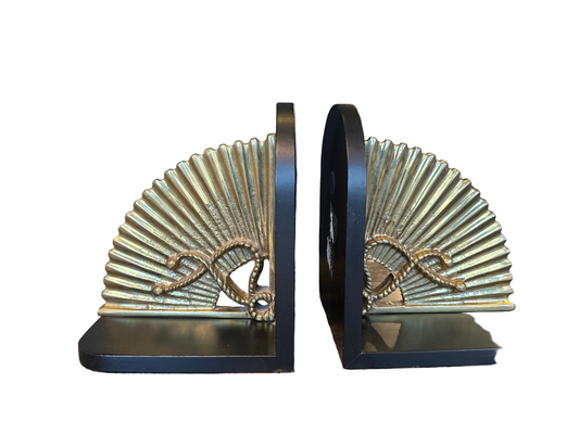 Vintage Fan Bookends