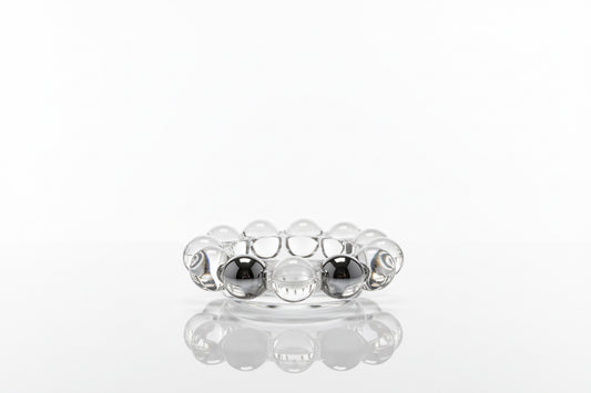 Clear Vintage Bubble Ashtray