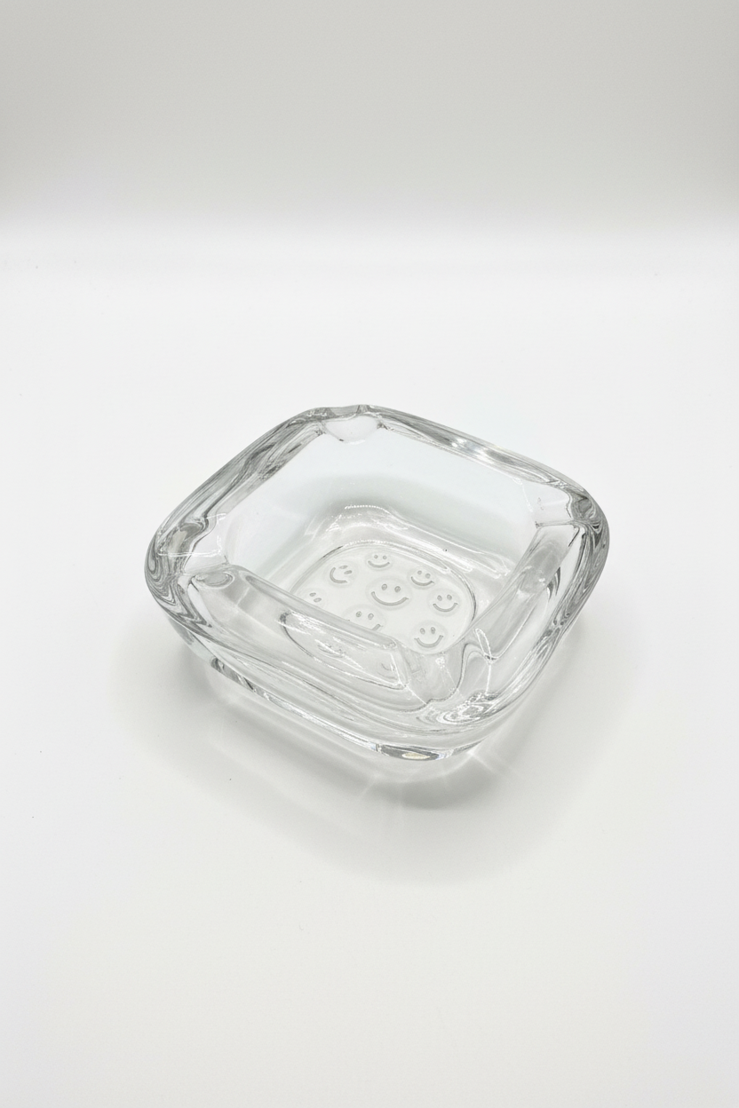 Vintage Crystal Mod Ashtray
