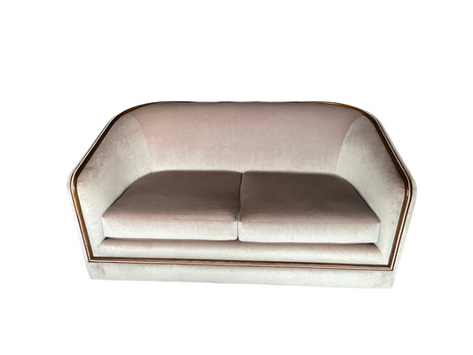 Lavender Re-worked Loveseat