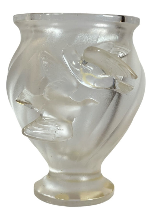 Vintage Lalique Rosine Vase