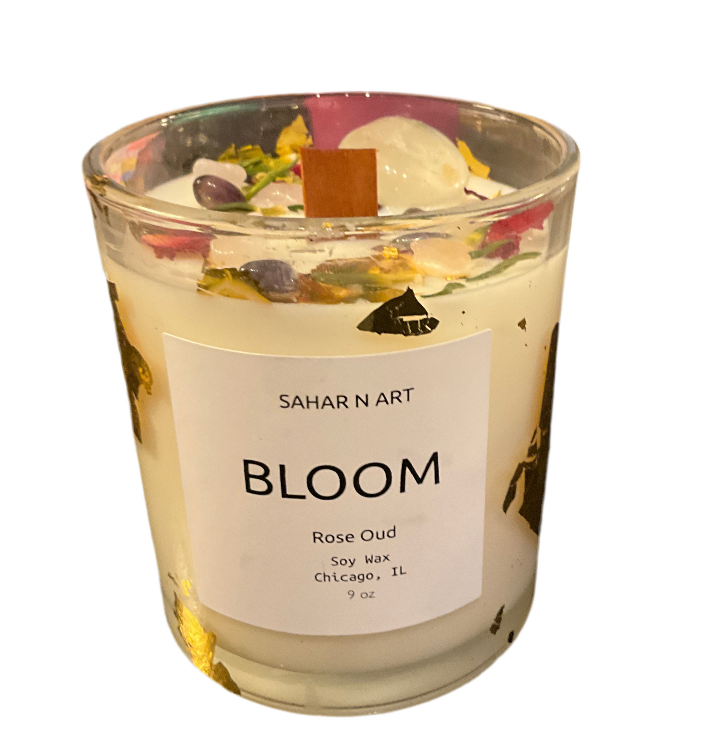 Sahar N Art Candle