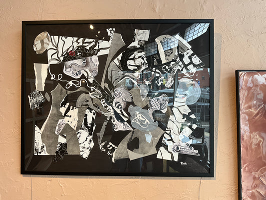 Black and White Collage