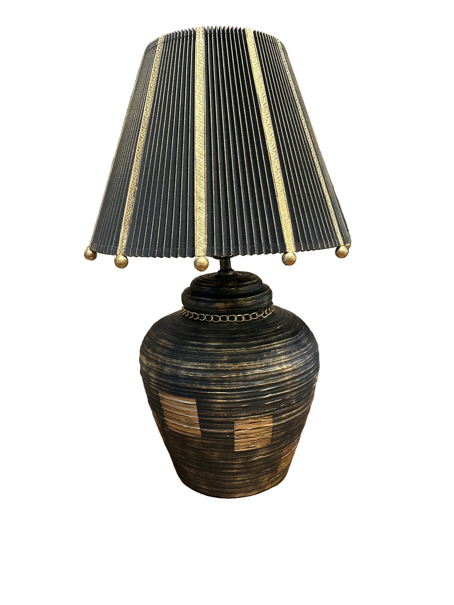 Vintage Ceramic Glam Lamp