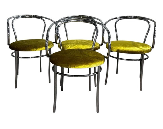Chrome Thonet Chairs (set of 4)