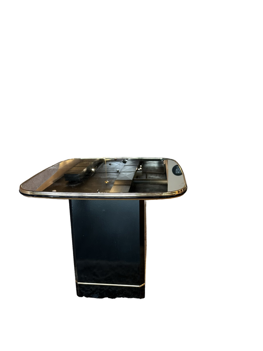 Post Mod Mirrored Side Tables