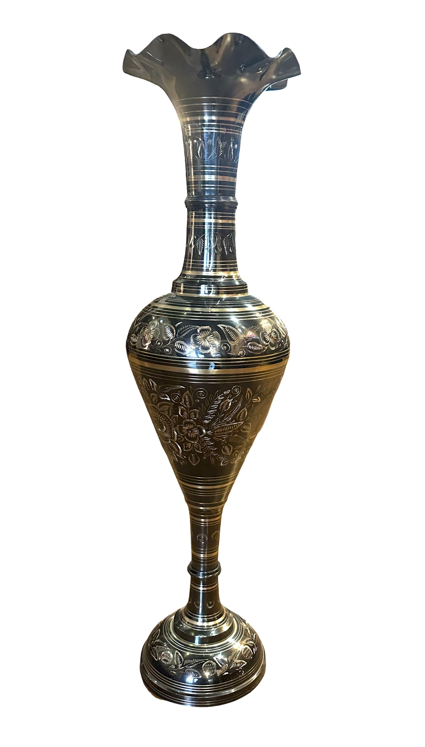 Large Vintage Indian Vase