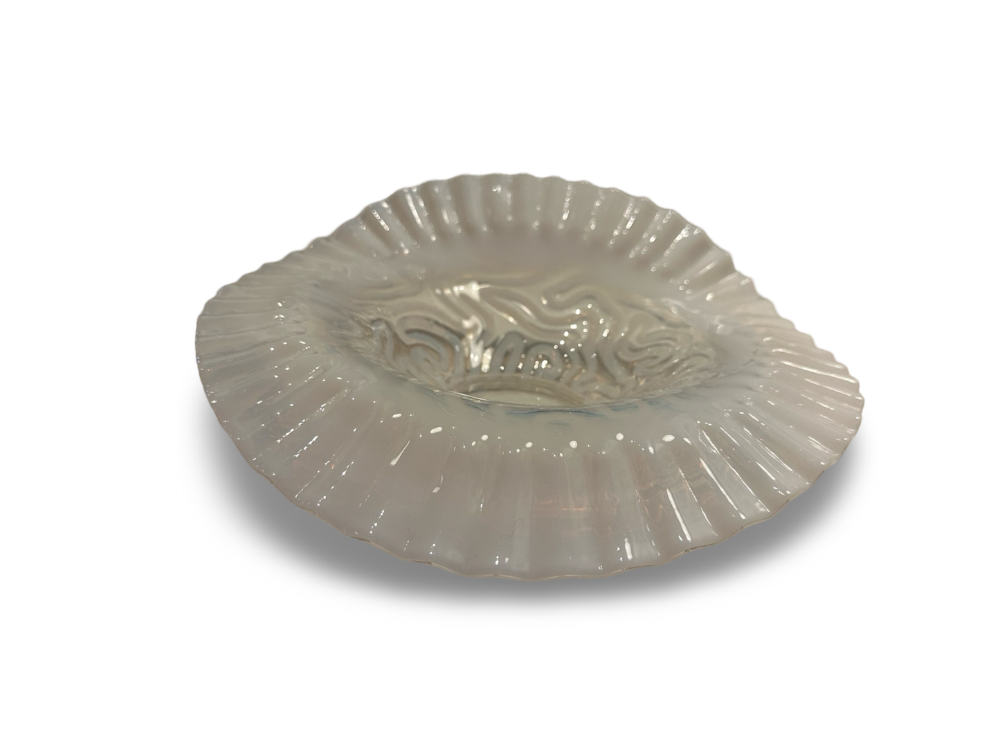 Opal Ruffle Bowl