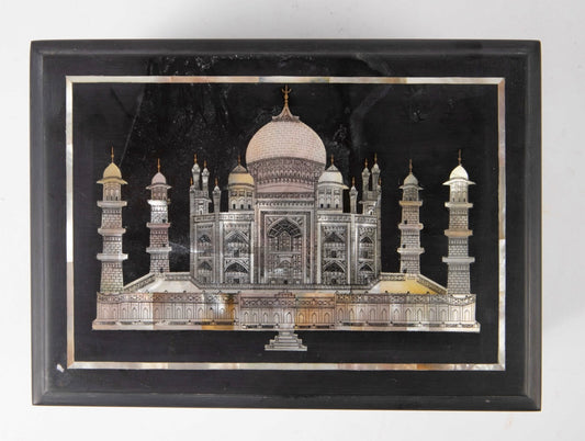 Vintage Taj Mahal Stone Box