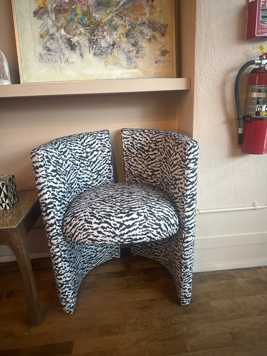 Zebra Post Mod Chair