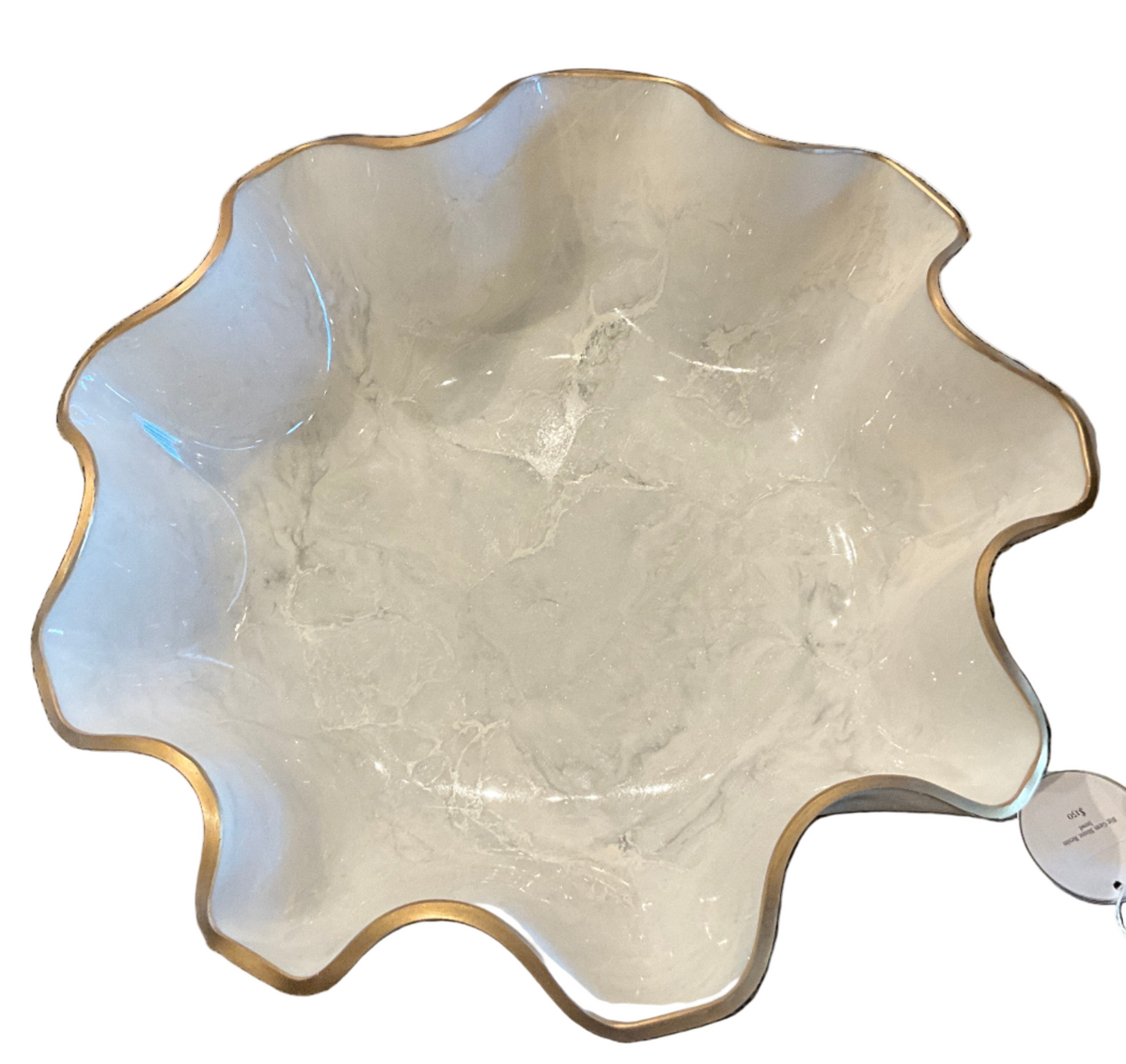 Big Gem Stone Resin bowl