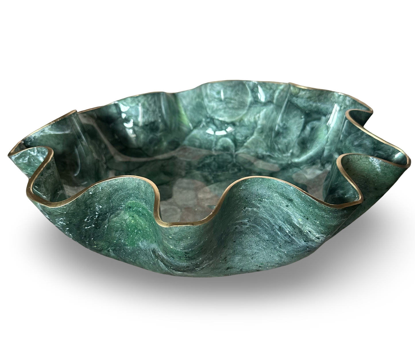 Big Gem Stone Resin bowl