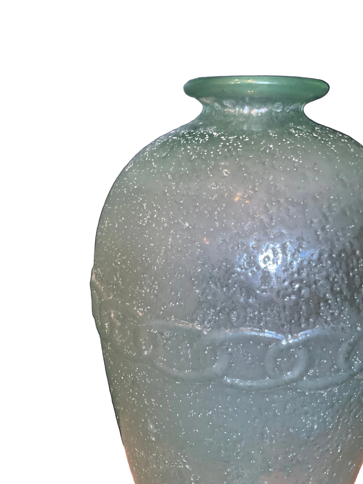 70’s Silvestri Blown Glass Vase