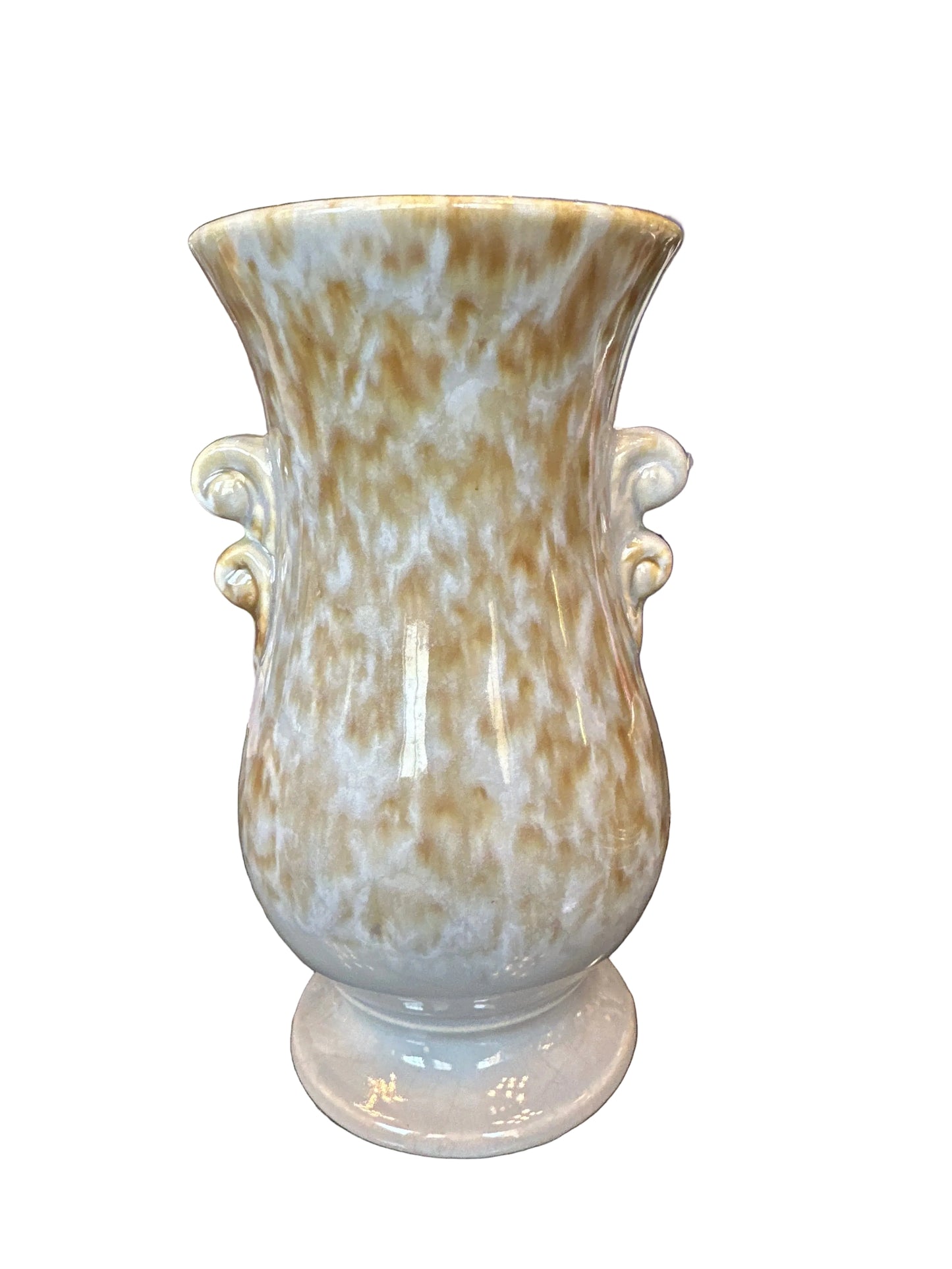 Vintage “Tortoise” Gray Vase