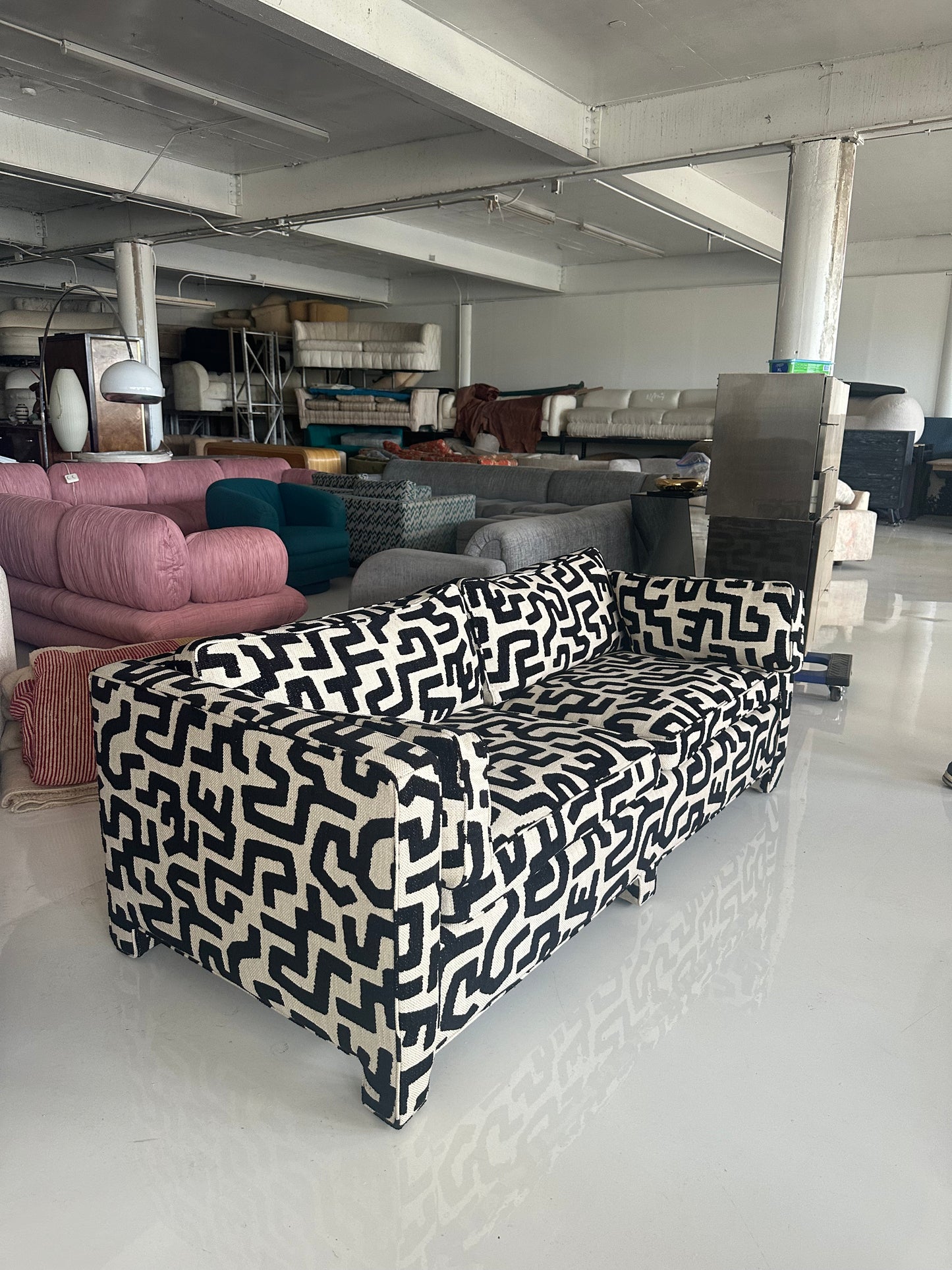 Squiggle sofa